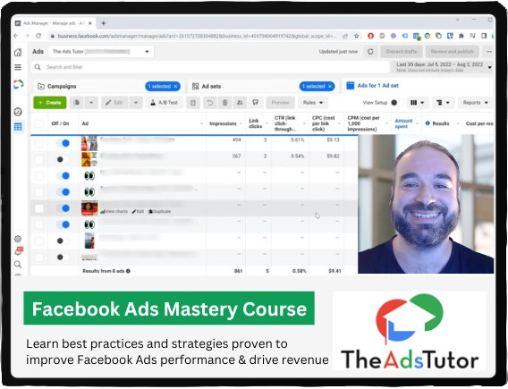 Facebook Ads Mastery Course